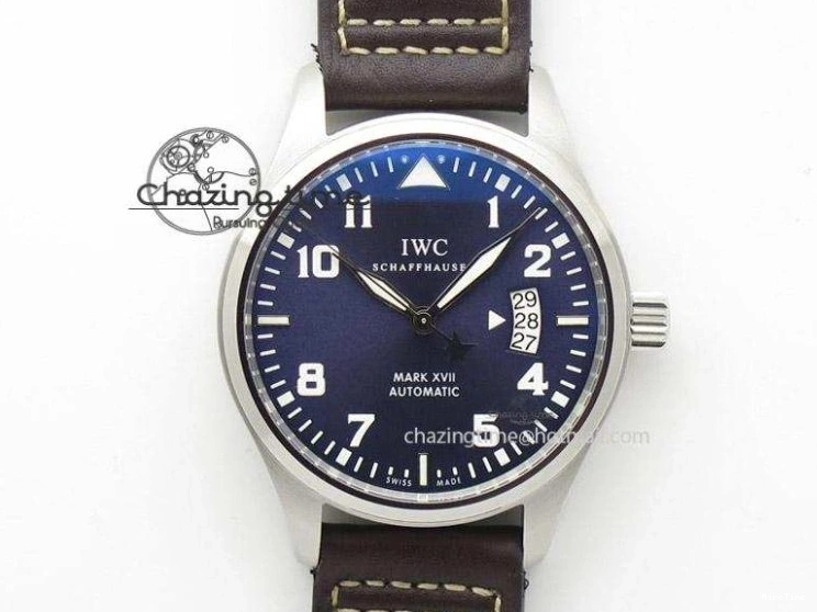 MIROTIME 0319 Pilot Chrono 377706 “Le Petit Prince” V6F Best Edition Blue Dial on Brown Leather Strap A Colorful 7387